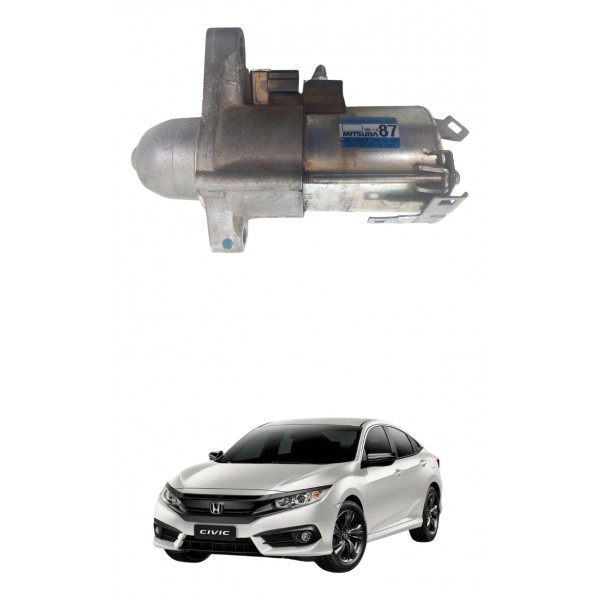 Motor De Arranque Partida Honda Civic Sport 2.0 2017 Usado