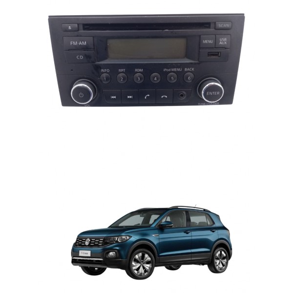 Radio Multimidia Vw T Cross 1.0 2020 Usado