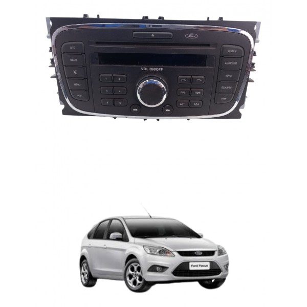 Radio Multimidia Ford Focus 1.6 2013 Usado