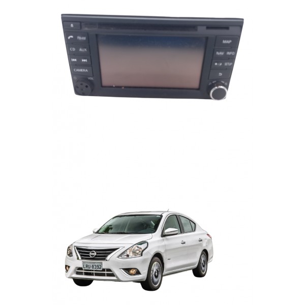 Radio Multimidia Nissan Sentra Versa March 2015 Usado