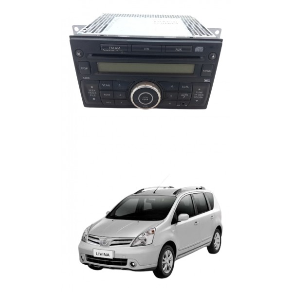 Radio Multimidia Nissan Grand Livina 1.3 2013 Usado