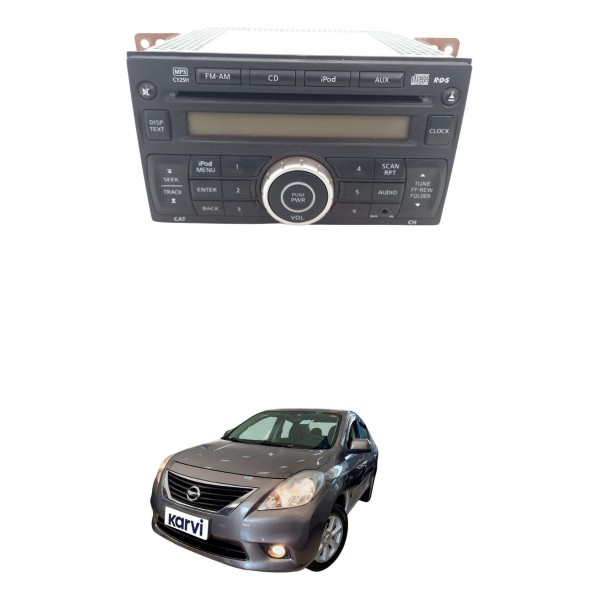 Radio Multimidia Nissan Versa Sl 1.6 2013 Usado