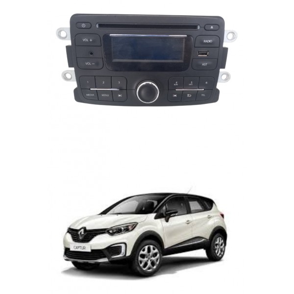 Radio Multimidia  Renault Captur 1.6 2019 Usado