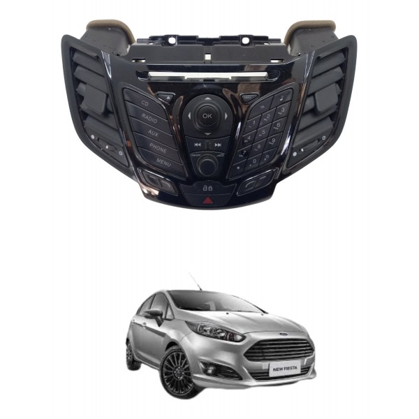 Radio Multimidia Difusor Ford Fiesta Titanium Usado