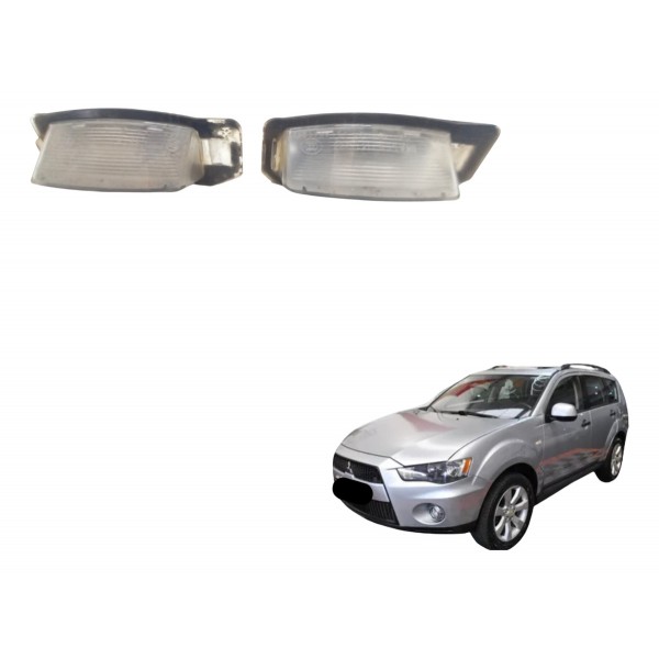 Par Luz Placa Mitsubishi Outlander 2.0 2013 Usado