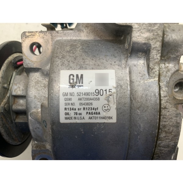 Compressor De Ar Onix Prisma Cobalt Lt 1.4 2019 Usado