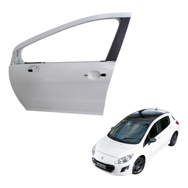 Porta Dianteira Esquerda Peugeot 308 Thp 2013 Usado