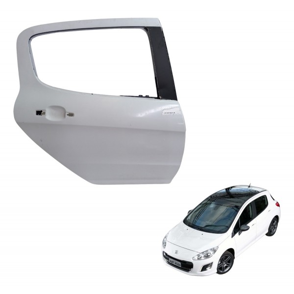 Porta Traseira Direita Peugeot 308 Thp 2013 Usado