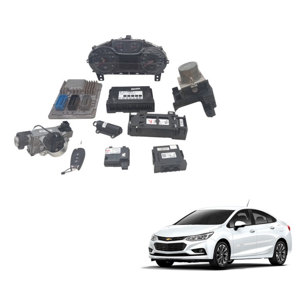 Kit Code Injeção Gm Cruze Lt 1.4 Turbo 2018 Usado