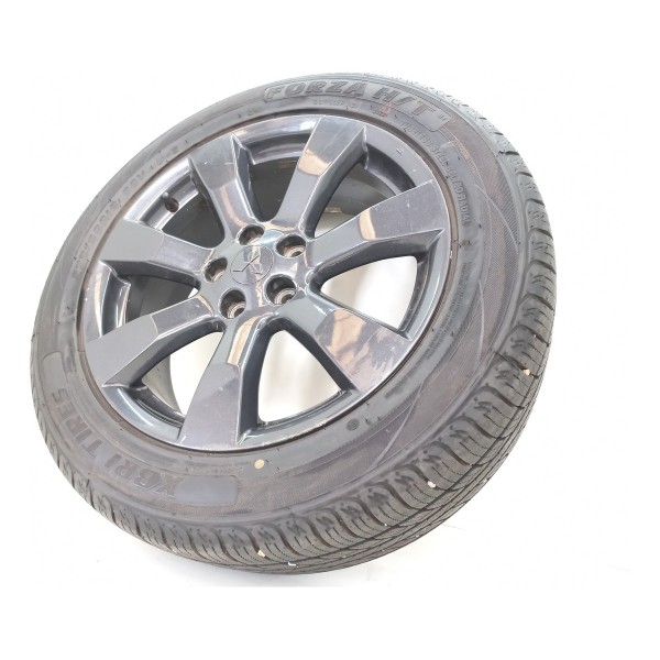 Roda Liga Pneu 225 55 Aro18 Mitsubishi Outlander 2013 Usado