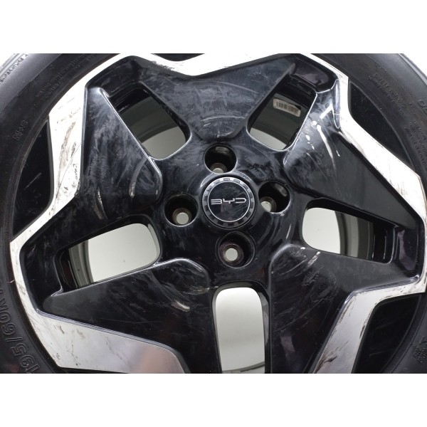 Roda Liga Pneu 195 60 Aro16 C/detalhe Byd Dolphin 2024 Usado