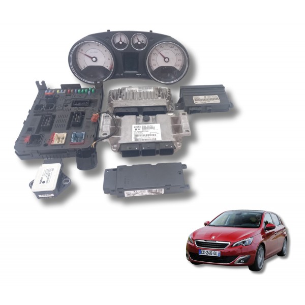 Kit Code Injeção Peugeot 308 Thp 2013 Usado