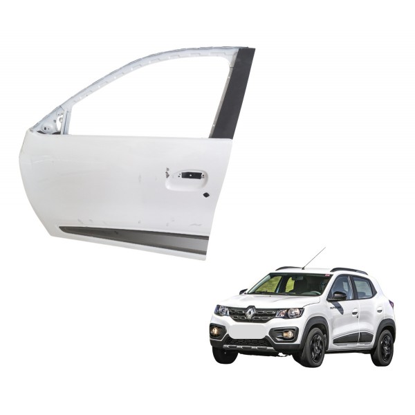 Porta Dianteira Esquerda Com Detalhe Kwid Intens 2020 Usado