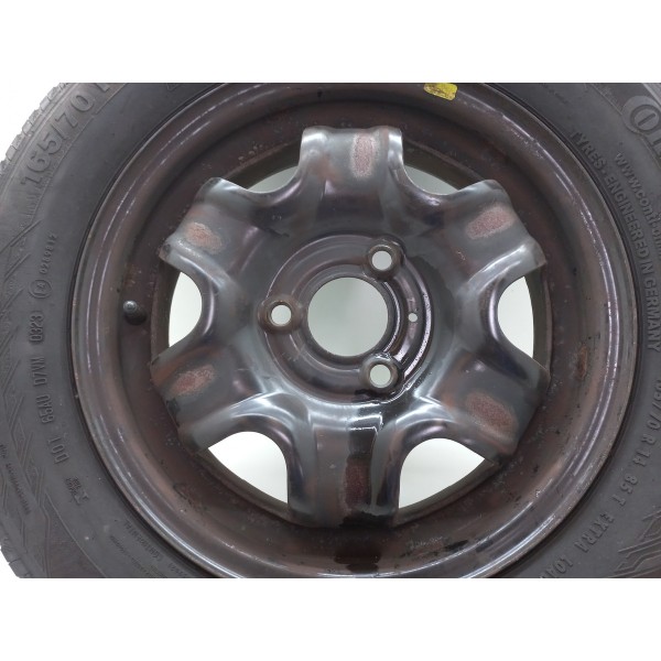 Roda Ferro 165 70 Aro 14 Renault Kwid Intens 1.0 2020 Usado