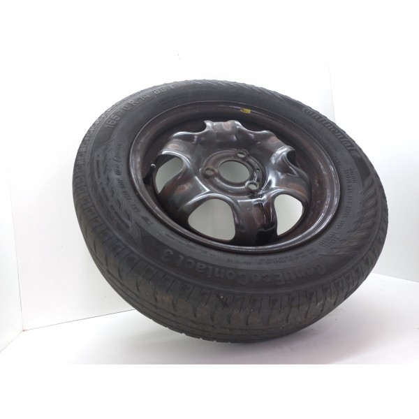 Roda Ferro 165 70 Aro 14 Renault Kwid Intens 1.0 2020 Usado