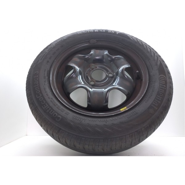 Roda Ferro 165 70 Aro 14 Renault Kwid Intens 1.0 2020 Usado